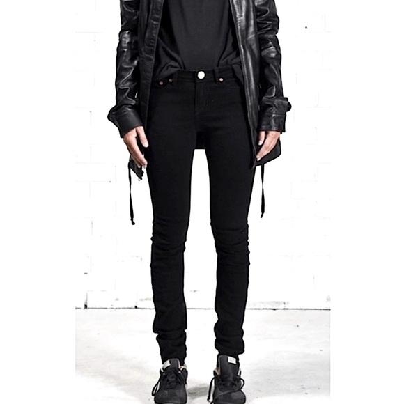 One Teaspoon X Black Moleskin Loonies - Picture 3 of 16